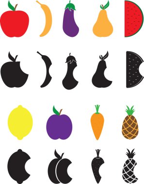 Set of Fruit clipart