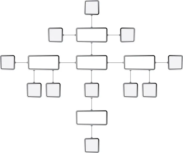 Diagrama de bloque — Archivo Imágenes Vectoriales