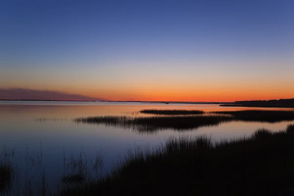 stock image Sunset over the lake