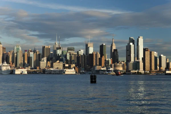 De new york city uptown skyline — Stockfoto