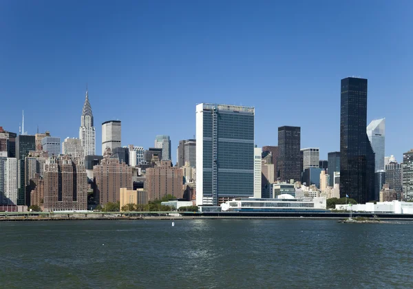纽约城住宅区天际线 — 图库照片