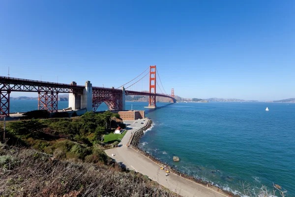 El puente Golden Gate — Foto de Stock
