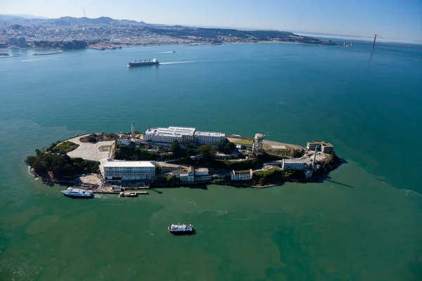 Alcatraz gefängnis in san francisco — Stockfoto