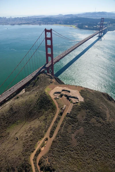 Die Golden Gate Bridge — Stockfoto