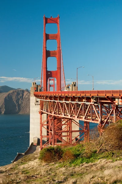 Η γέφυρα Γκόλντεν Γκέιτ στο Σαν Φρανσίσκο — Φωτογραφία Αρχείου
