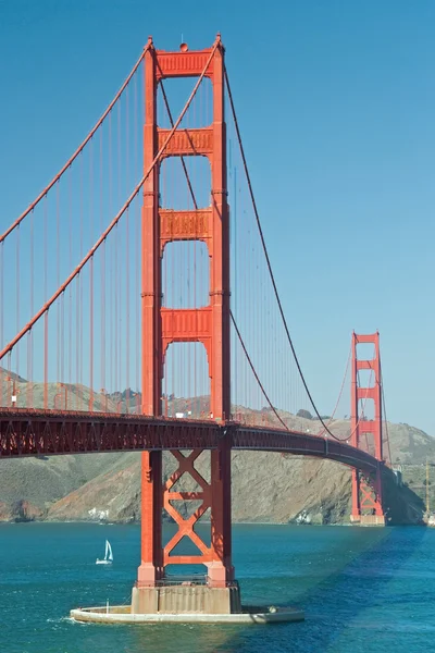 A Ponte Golden Gate em São Francisco — Fotografia de Stock