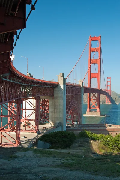 Die Golden Gate Bridge in San Francisco — Stockfoto