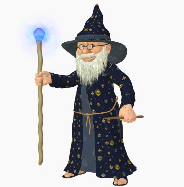 Old wizard clipart