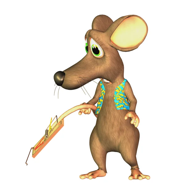 Мышь заграждения Toon — стоковое фото