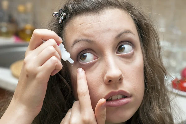 stock image Medicine for sick eyes