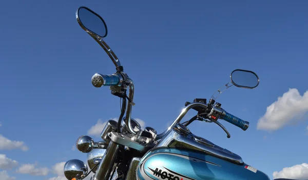 Motorradrad — Stockfoto