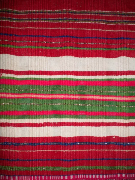 自织一条毛巾的白俄罗斯 — 图库照片