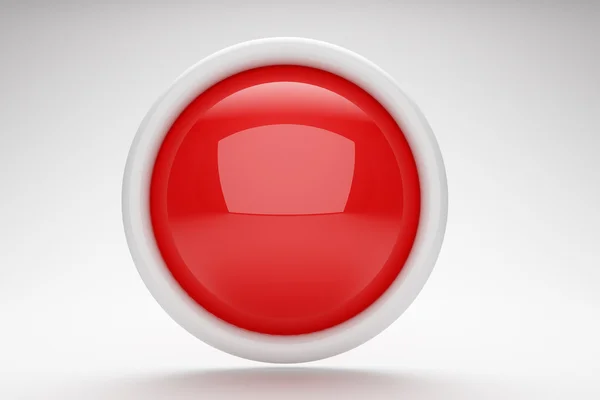 Botón en blanco — Foto de Stock