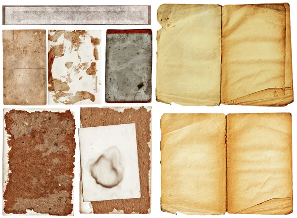 Grunge papers collection. — Stock Photo, Image