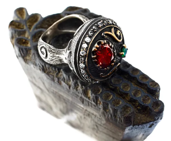 Oszmán vintage gyűrű — Stock Fotó