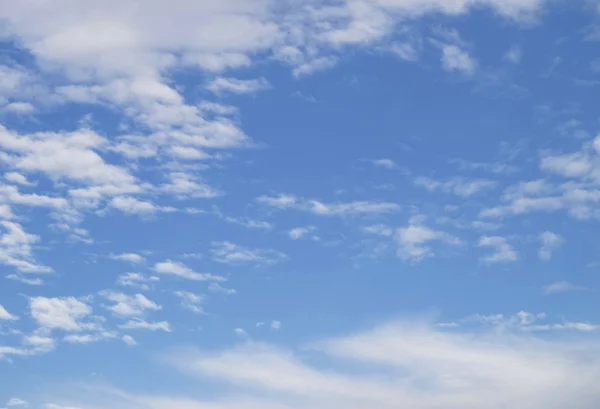 Stock image Blue autumn sky with white clouds