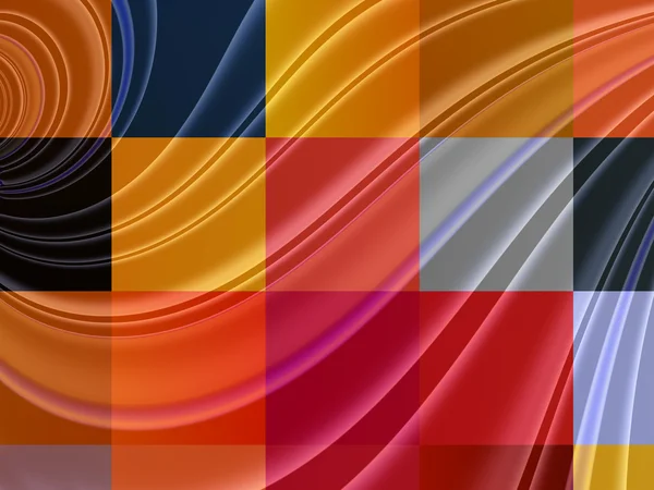 Абстрактні квадрати барвистий фон — стокове фото