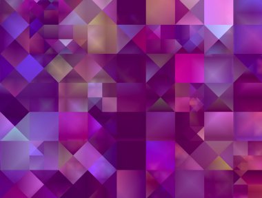 Abstract decorative squares background clipart