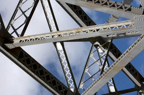 Ocelový most — Stock fotografie