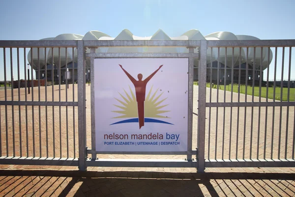 Nelson Mandela Bay, lo stadio di Port Elizabeth — Foto Stock
