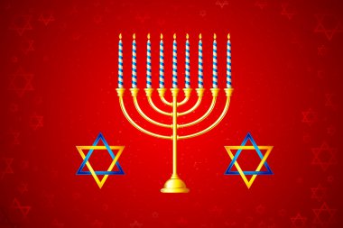 Hanukkah Menorah clipart