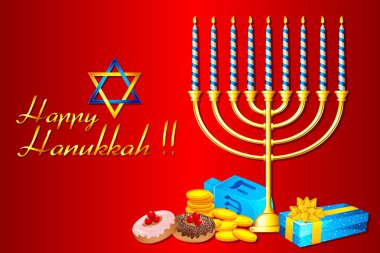 Hanukkah Menorah clipart