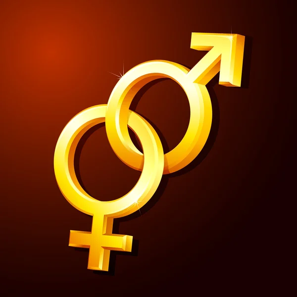 Гендерный символ — стоковый вектор