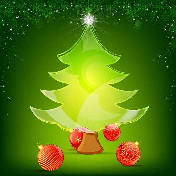 Christmas Tree — Stock Vector