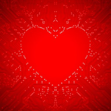 Circuit Heart clipart