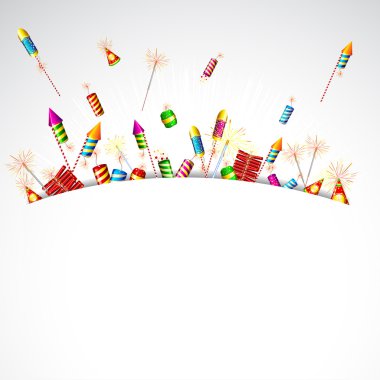 Poping Firecracker clipart