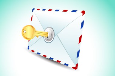 Locked Envelope clipart