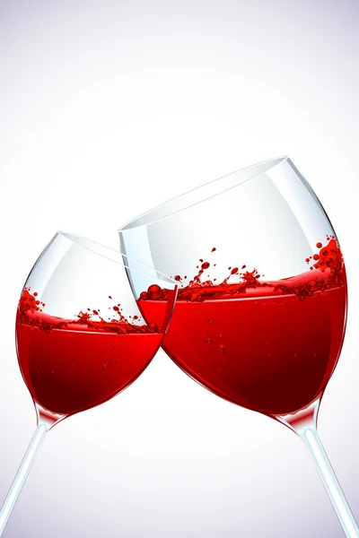 Éclaboussures de vin — Image vectorielle