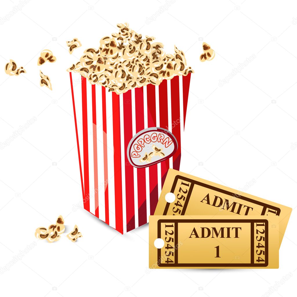 Pop Corn with Movie Ticket