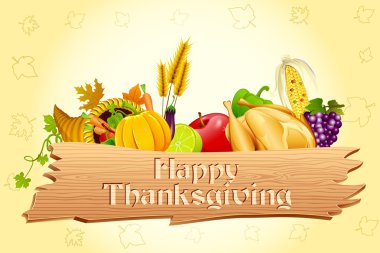 Thanksgiving Card clipart