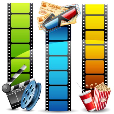 Movie Template clipart
