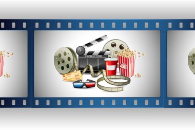 Movie Template clipart