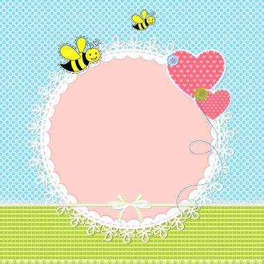 Baby Arrival Card clipart