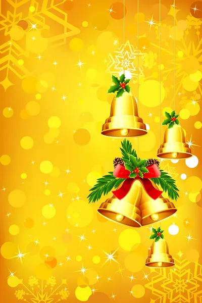 Christmas Bell — Stock Vector