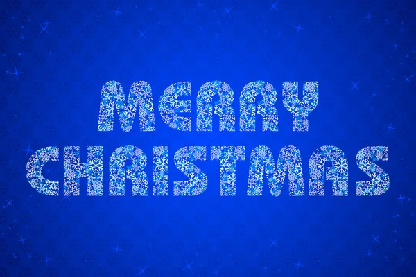 Veselé Vánoce text — Stockový vektor
