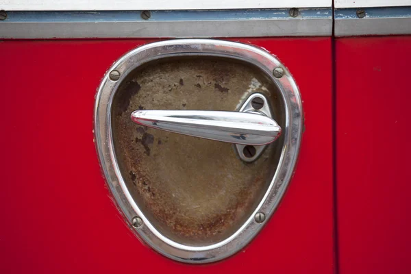 Vecchio motore antincendio vintage — Foto Stock