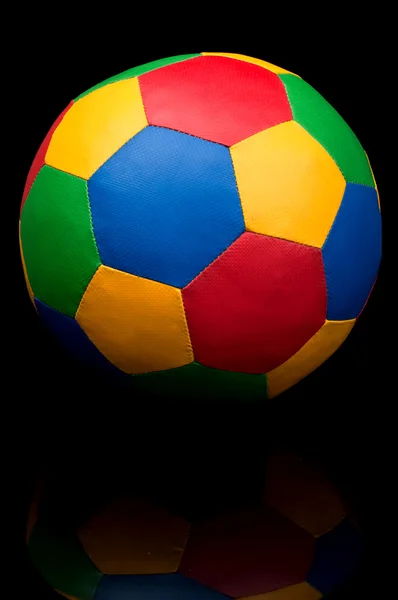 Pallone da calcio colore — Foto Stock