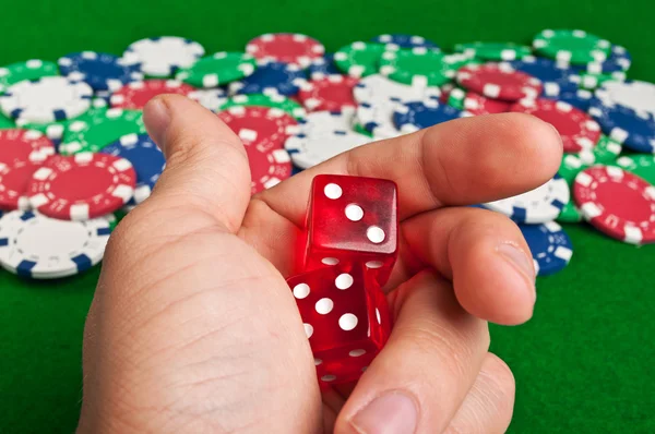 Fortuna pokera — Zdjęcie stockowe