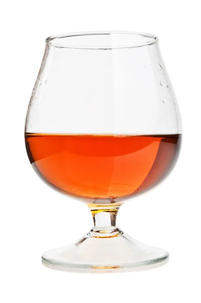 Cognac in een klassieke glas — Stockfoto