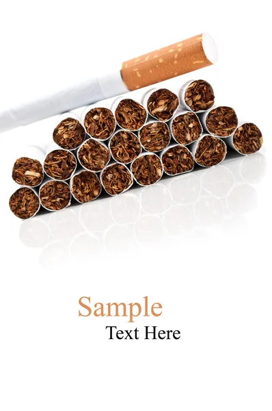 Problema do tabagismo — Fotografia de Stock