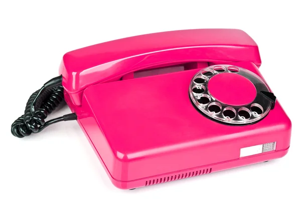 Vecchio e ping telefono — Foto Stock