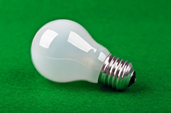 Uma lâmpada de abajur — Fotografia de Stock