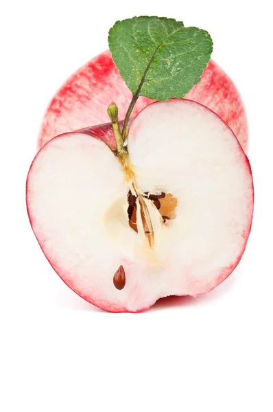 Friss vörös alma — Stock Fotó