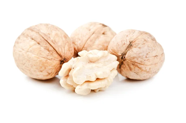 Nuts isolated — Stock Photo, Image