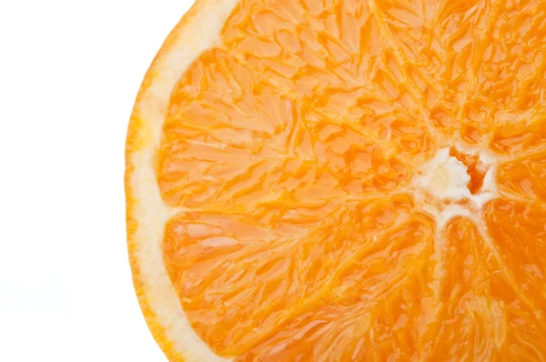 Closeup čerstvý pomeranč — Stock fotografie