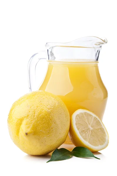 Citron frais et jus — Photo